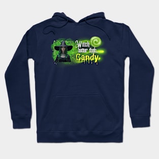 Green Witch Better than Halloween Candy Hoodie